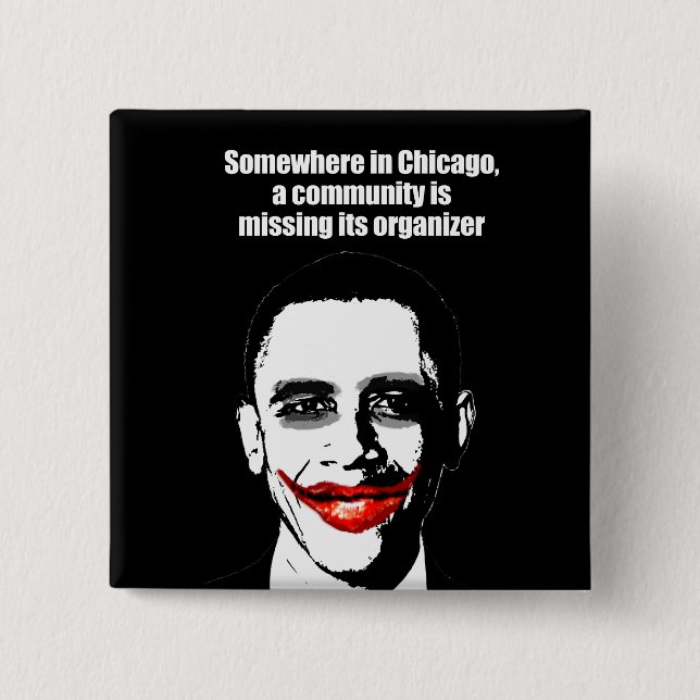 SOMEWHERE IN CHICAGO, A COMMUNITY IS MISSING ITS O 15 CM SQUARE BADGE (Front)