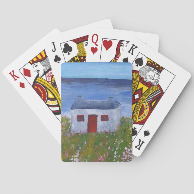 Somewhere in Scotland Playing Cards (Back)