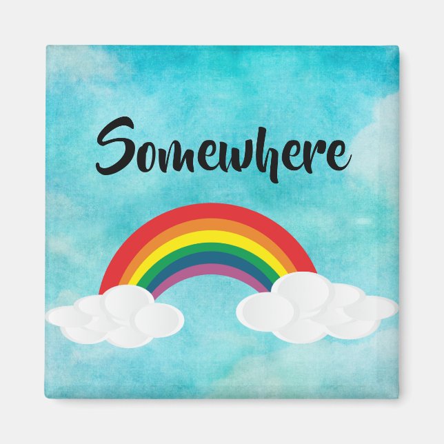 Somewhere Magnet (Front)