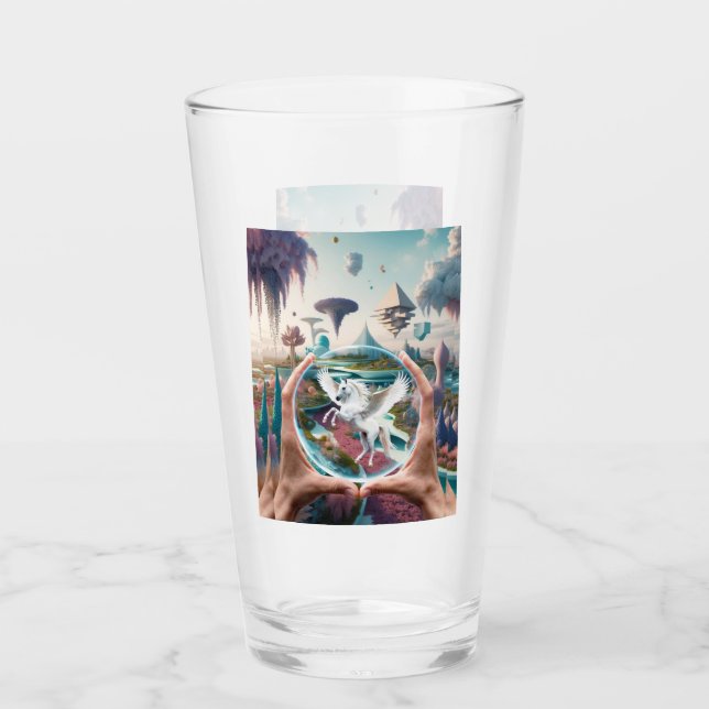 Somewhere Out There - It's Not Make Believe Glass (Front)