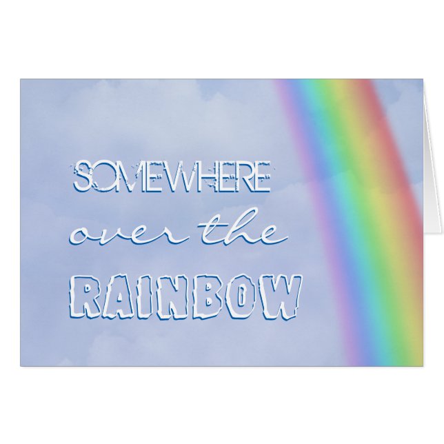 Somewhere over the Rainbow (Front Horizontal)