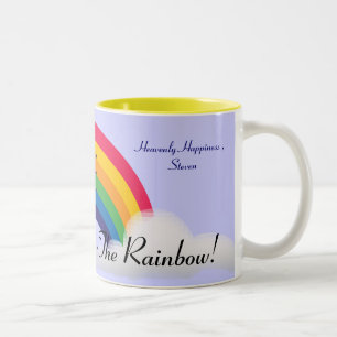 Somewhere Over The Rainbow!-Customise Two-Tone Coffee Mug