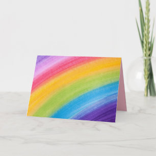 somewhere over the rainbow greeting card