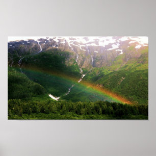 Somewhere over the Rainbow in Alaska Poster
