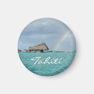 Somewhere Over the Rainbow in Tahiti Magnet