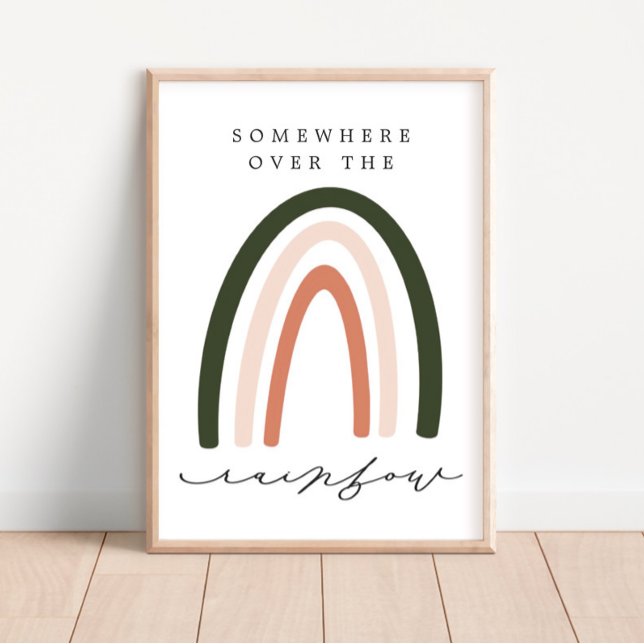 Somewhere Over the Rainbow Nursery Decor Poster (Creator Uploaded)