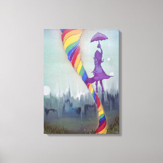 Somewhere Under Canvas Print