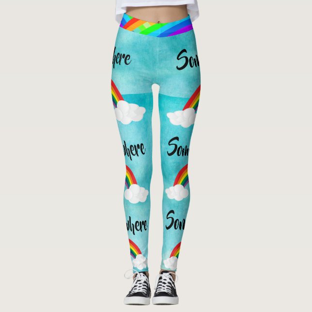 Somewhere Women's Leggings (Front)