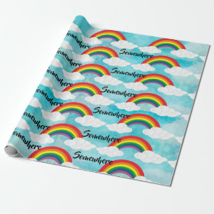 Somewhere Wrapping Paper