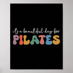 Sommas Yoga Retro Pilates Lover Instructor Workout Poster
