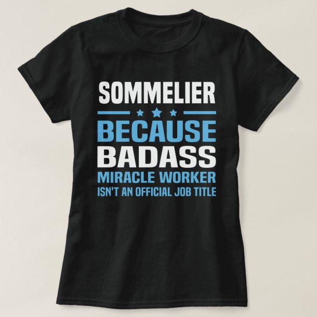 Sommelier T-Shirt (Design Front)