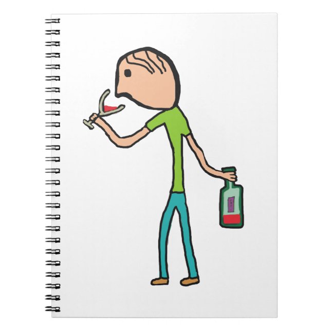 Sommelier Wine Tasting Notebook (Front)