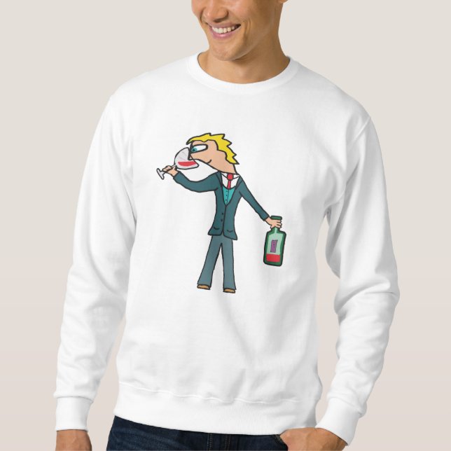 Sommelier Wine Tasting Sweatshirt (Front)