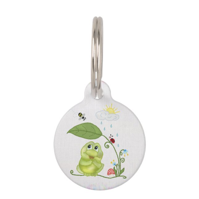 Sommerfrosch  pet tag (Front)