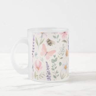 Sommerliche Tasse Frosted Glass Coffee Mug