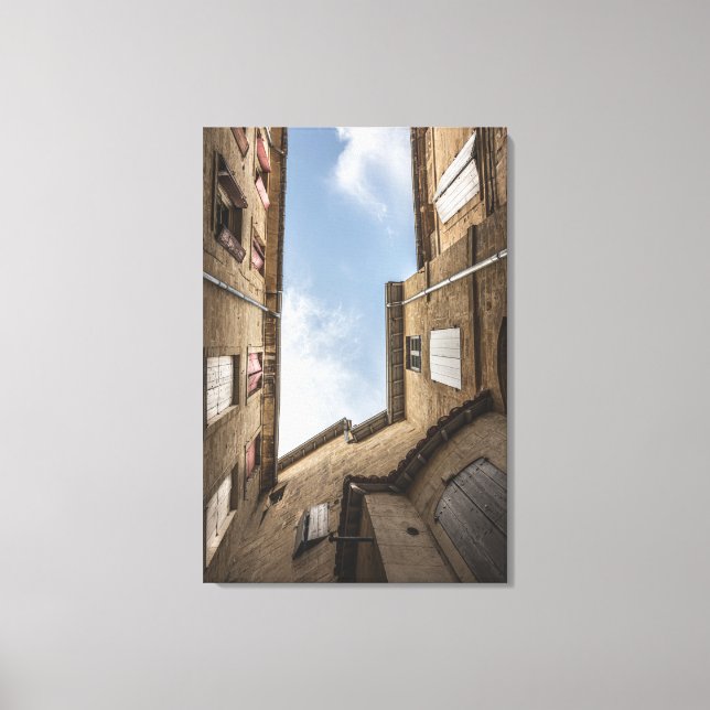 Sommieres, France Canvas Print (Front)