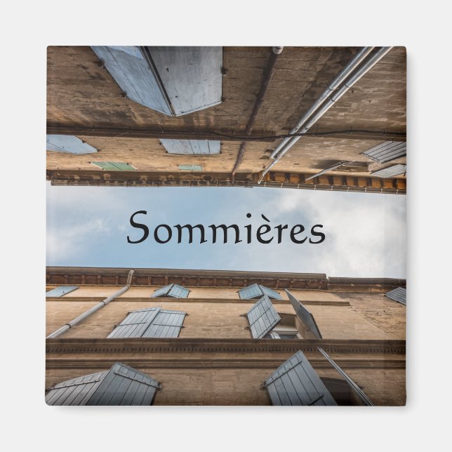 Sommieres - France Magnet (Front)