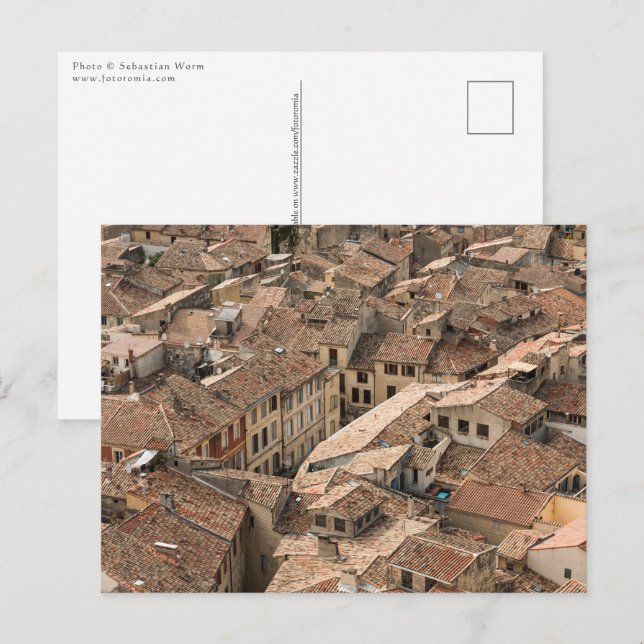 Sommieres France Postcard (Front/Back)