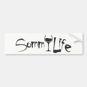 SommLife bumper sticker