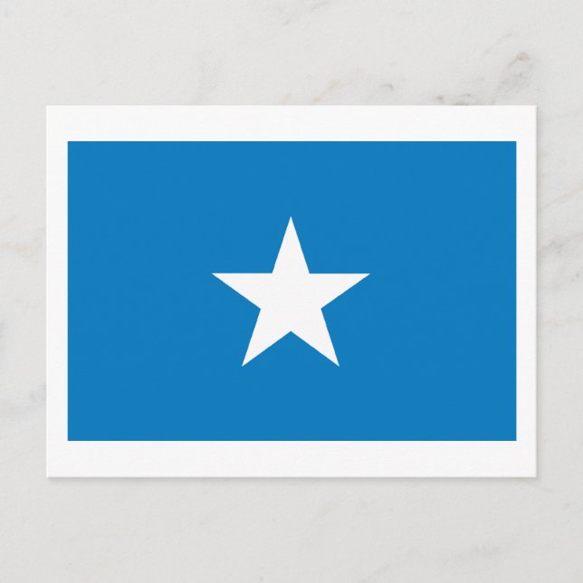 Somolia Flag Postcard (Front)