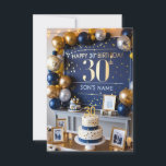 son 30th birthday card<br><div class="desc">son 30th birthday card</div>