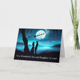 Son and Daughter in Law Christmas Holiday Card