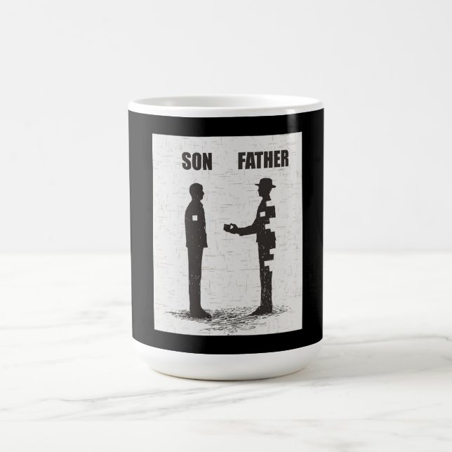 Son And Father Coffee Mug (Center)