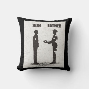 Son And Father Cushion