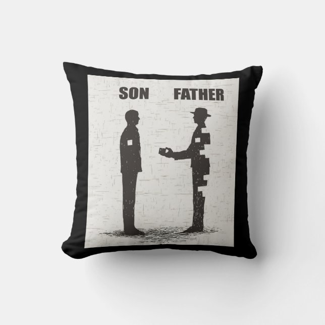 Son And Father Cushion (Front)