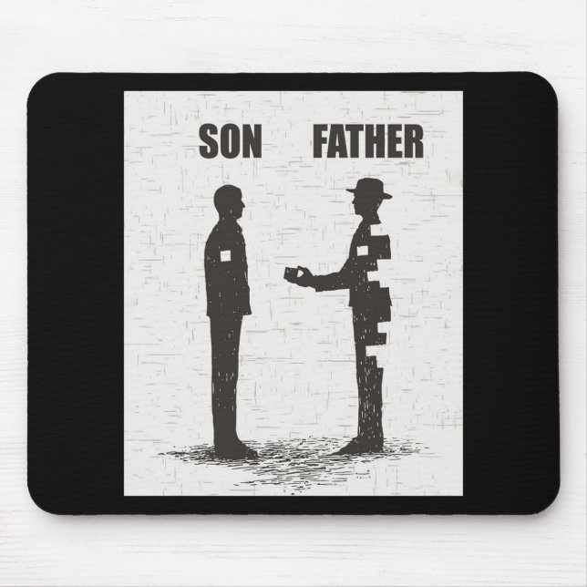Son And Father Mouse Mat (Front)
