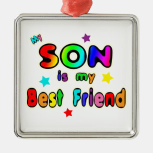 Son Best Friend Metal Tree Decoration
