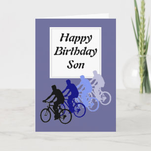 Son, Birthday, Bike, Cycle Funny From Parent Card