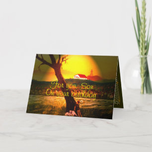 Son Birthday Card