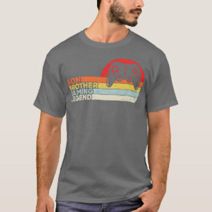 Son Brother GamingFunny Gaming Quote Retro Gift T-Shirt