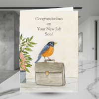 Son Congratulations New Job Robin