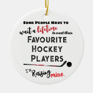 son/daughter hockey ornament 