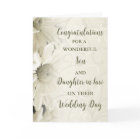 Son & Daughter in Law Wedding Day Congratulations