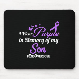 Son Drug Overdose Awareness Memory Mouse Mat