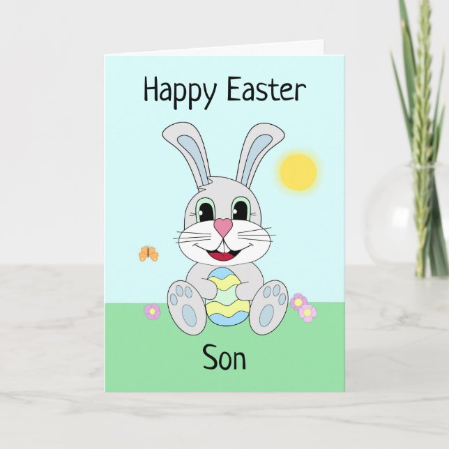 Son Easter Card (Front)