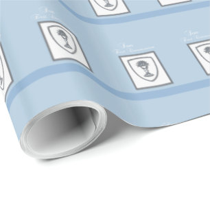 Son, First Communion Silver Chalice Wrapping Paper