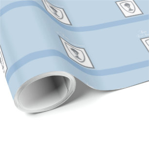 Son, First Communion Silver Chalice Wrapping Paper