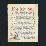 Son Gift | For My Son Thank You For Adding So Much Fleece Blanket<br><div class="desc">Son Gift | For My Son Thank You For Adding So Much Joy And Laughter To My Life</div>