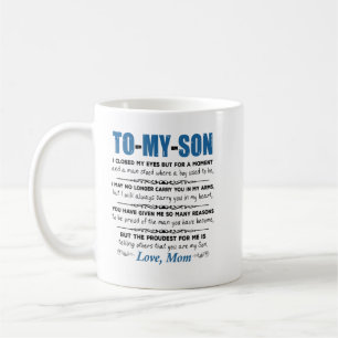 Son Gift from Mum To My Son Coffee Mug Gift for my