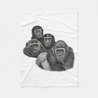 Son Gorilla Blanket By AGE. Gorilla Life GL/TFW
