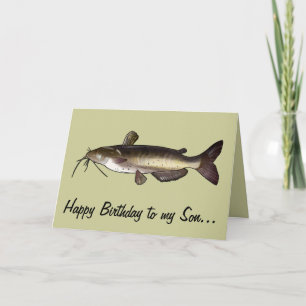 Son Happy Birthday: Catfish Card