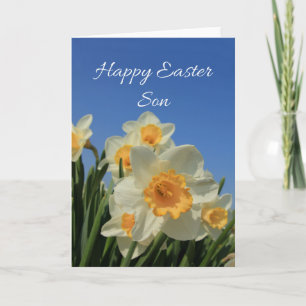 Son Happy Easter Holiday Card