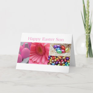 Son Happy Easter Holiday Card