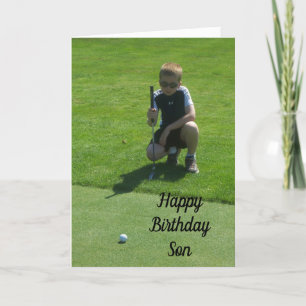 SON, HAPPY ***PAR-FECT*** BIRTHDAY CARD