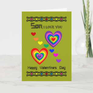 Son - Happy Valentine's Day Holiday Card