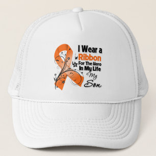 Son Hero in My Life Leukaemia Trucker Hat